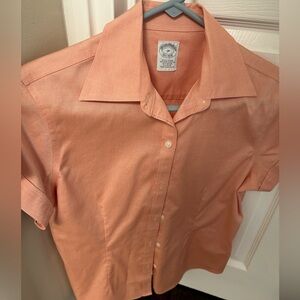 Like new Brooks Brothers short sleeve button down shirt
